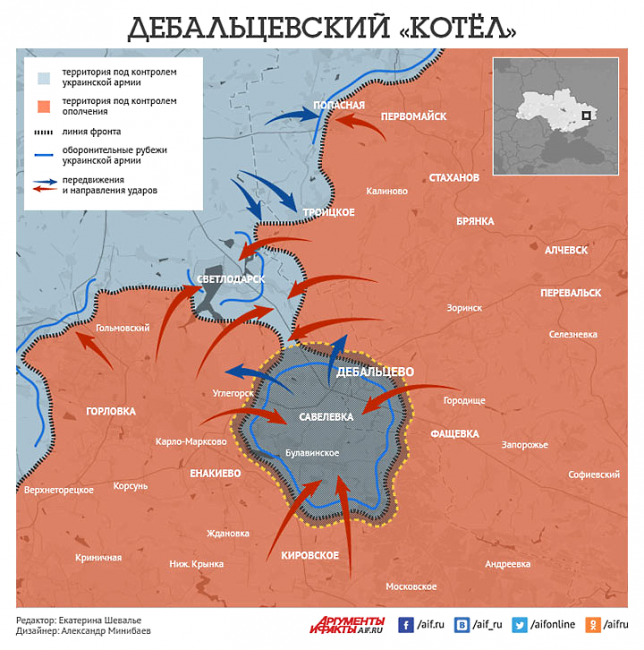 Что произошло в Дебальцевском котле? Почему в Россию приехали лидеры ведущих стран Европы?