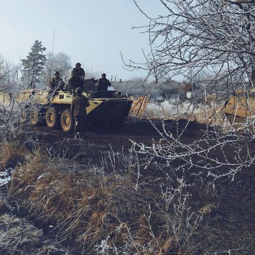 Дебальцевский котел и Логвиново в фотографиях