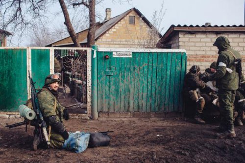 Дебальцевский котел и Логвиново в фотографиях
