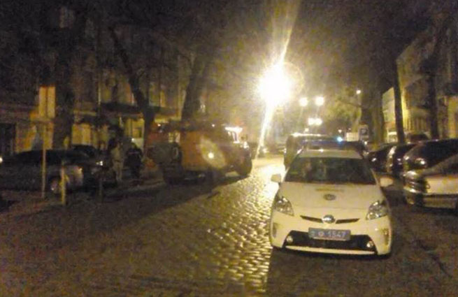 В офисе «Правого сектора» в Одессе прогремел взрыв