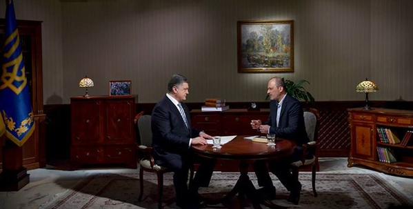 Пётр Порошенко намерен давать интервью каждую неделю Пётр Порошенко намерен давать интервью каждую неделю