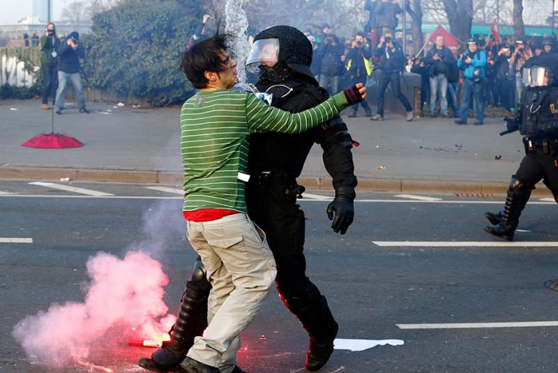 «Blockupy»: капитализм убивает! «Blockupy»: капитализм убивает!