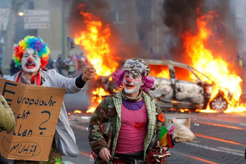 «Blockupy»: капитализм убивает! «Blockupy»: капитализм убивает!