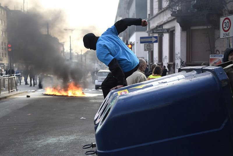 «Blockupy»: капитализм убивает! «Blockupy»: капитализм убивает!