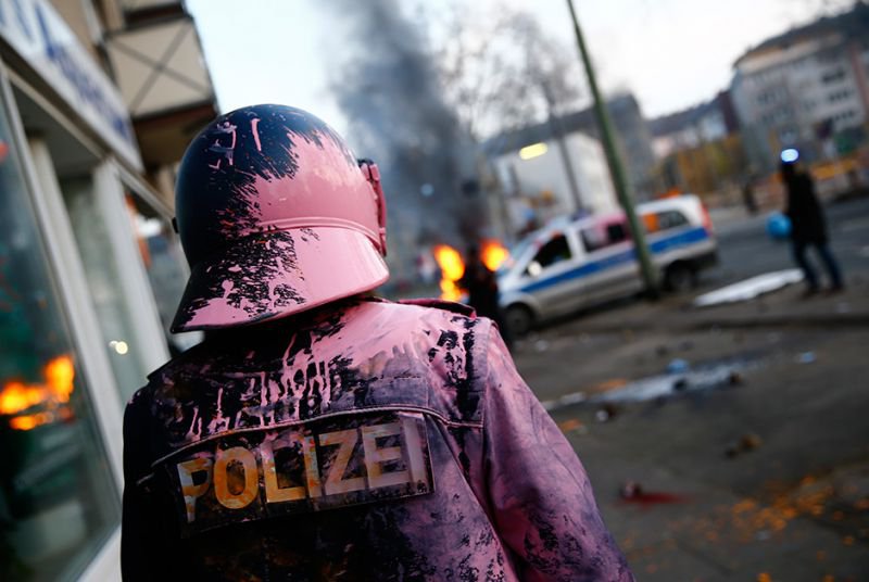 «Blockupy»: капитализм убивает! «Blockupy»: капитализм убивает!