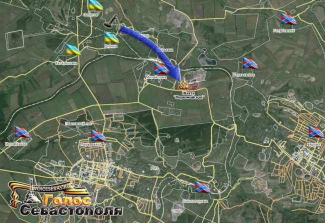 Сводка военных событий в Новороссии за 09.03.2015