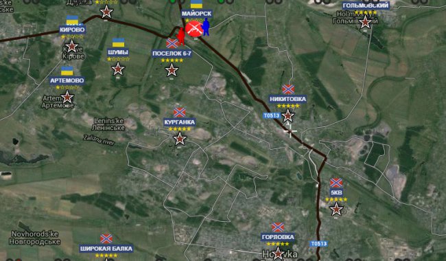 Сводка военных событий в Новороссии за 10.03.2015