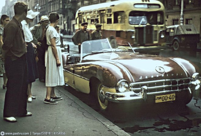 Самодельный кабриолет Бабича «Ленинград».