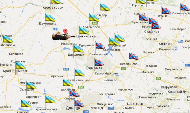 Сводка военных событий в Новороссии за 16.03.2015