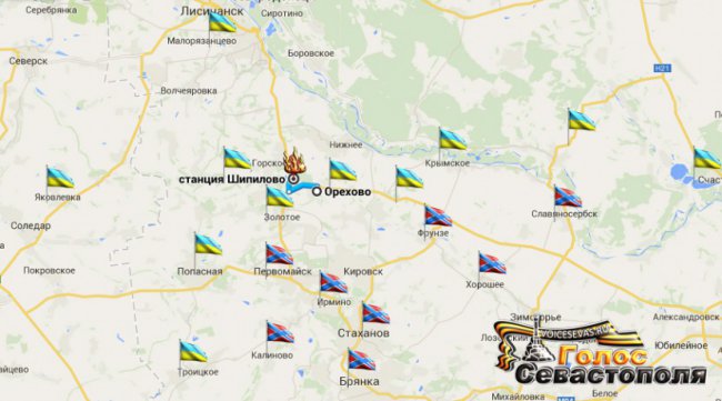 Сводка военных событий в Новороссии за 18.03.2015