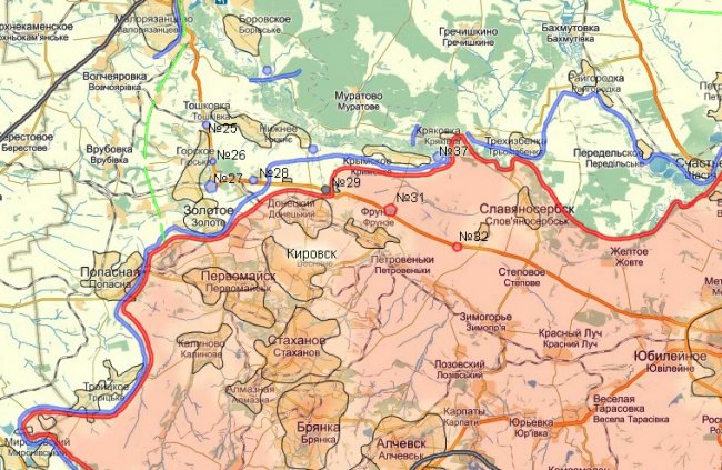 Сводка военных событий в Новороссии за 28-29.03.2015