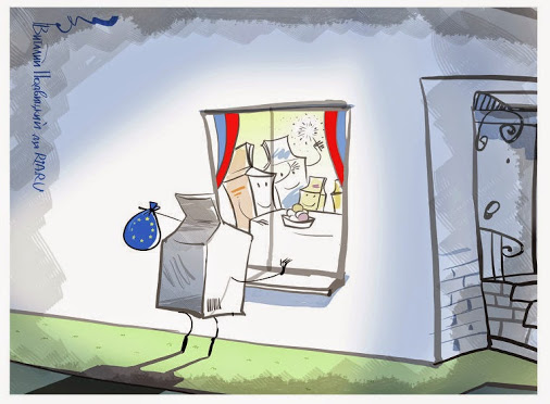 Молоко поперёк горла: Европа тонет, Россия не спасёт Молоко поперёк горла: Европа тонет, Россия не спасёт