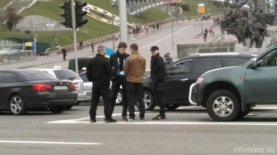 Патрошенко-младший попал в аварию в центре Киева