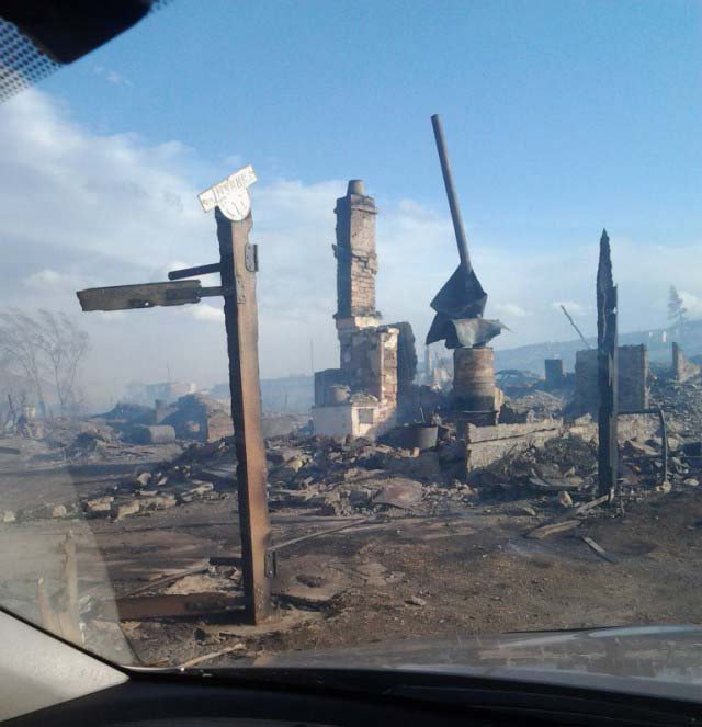 В Хакасии все силы брошены на борьбу с огненной стихией