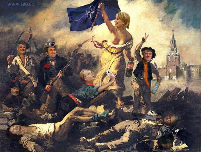 «Цветные революции»: США стягивают кольцо вокруг России