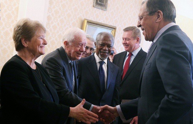 Владимир Путин обсудит мировые проблемы с группой «Старейшин» Нельсона Манделы 