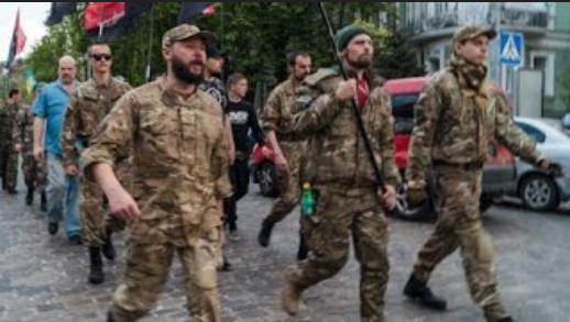 Бандеровцы собираются воевать с Россией до конца. Их. Бандеровцы собираются воевать с Россией до конца. Их.