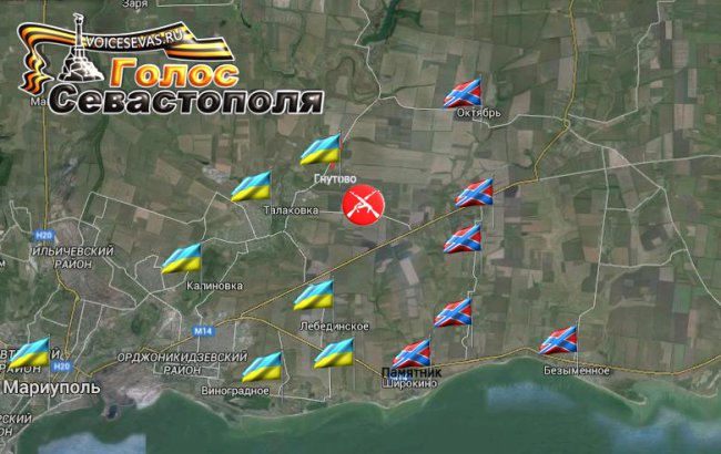 Сводка военных событий в Новороссии за 23.04.2015