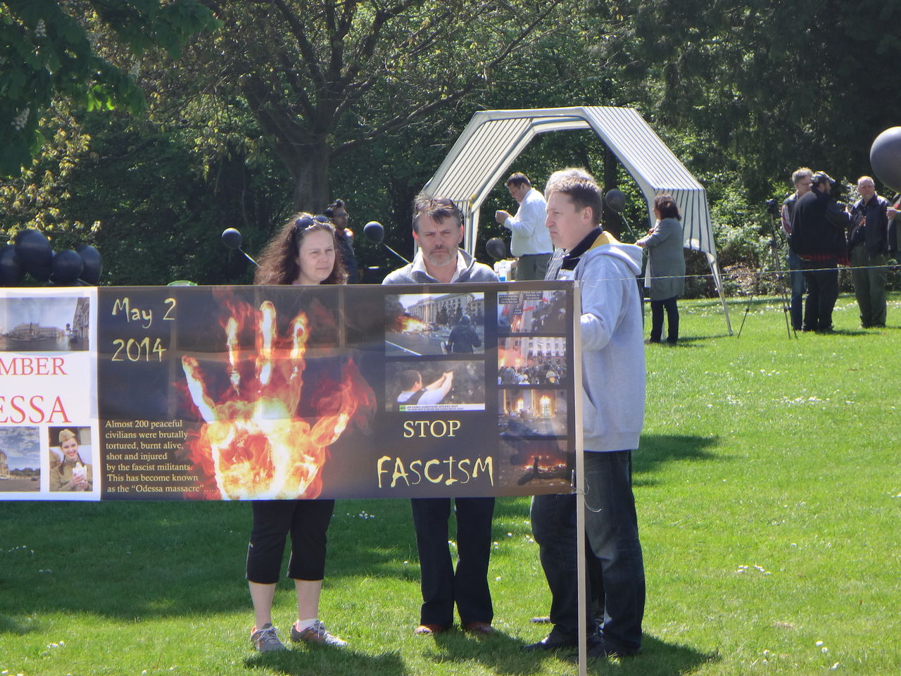 Как почтили память погибших Одесситов в Ванкувере Как почтили память погибших Одесситов в Ванкувере