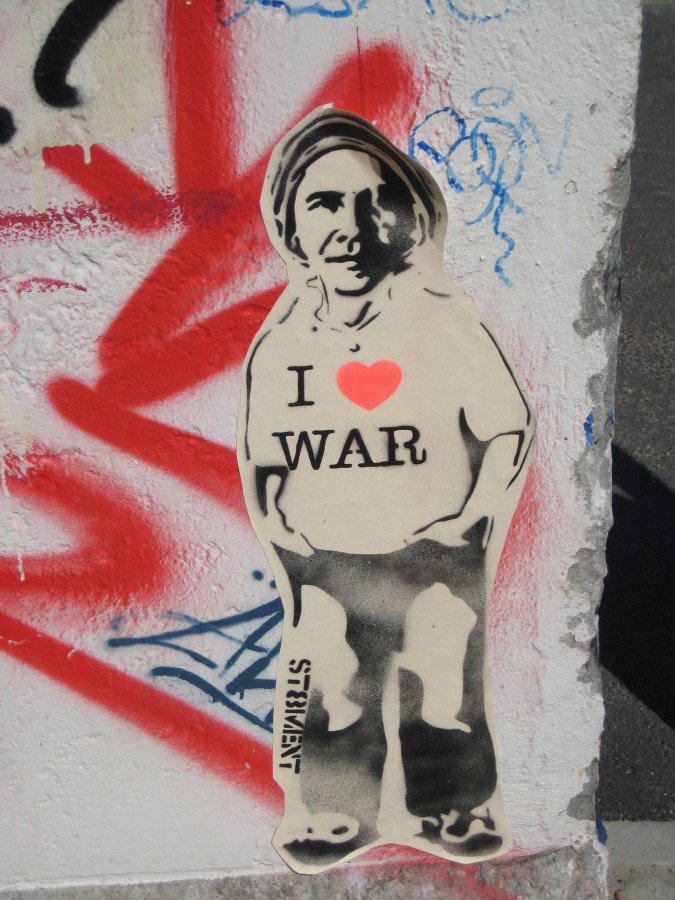 Стрит арт и политика - самый крупный флешмоб в истории уличного искусства!