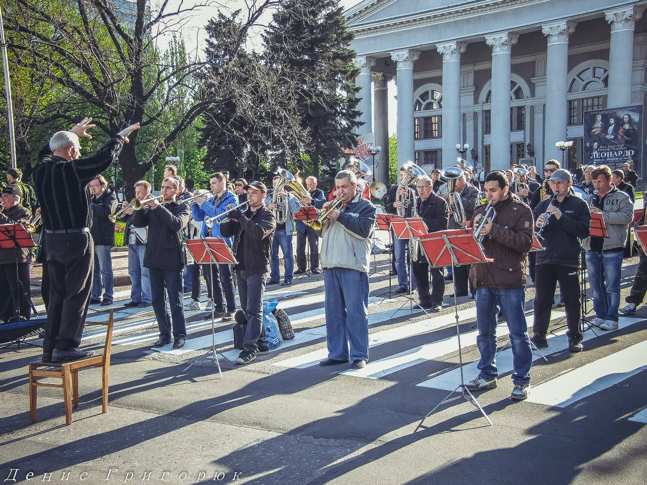 Фото- видеорепортаж с подготовки к Параду Победы в Донецке Фото- видеорепортаж с подготовки к Параду Победы в Донецке