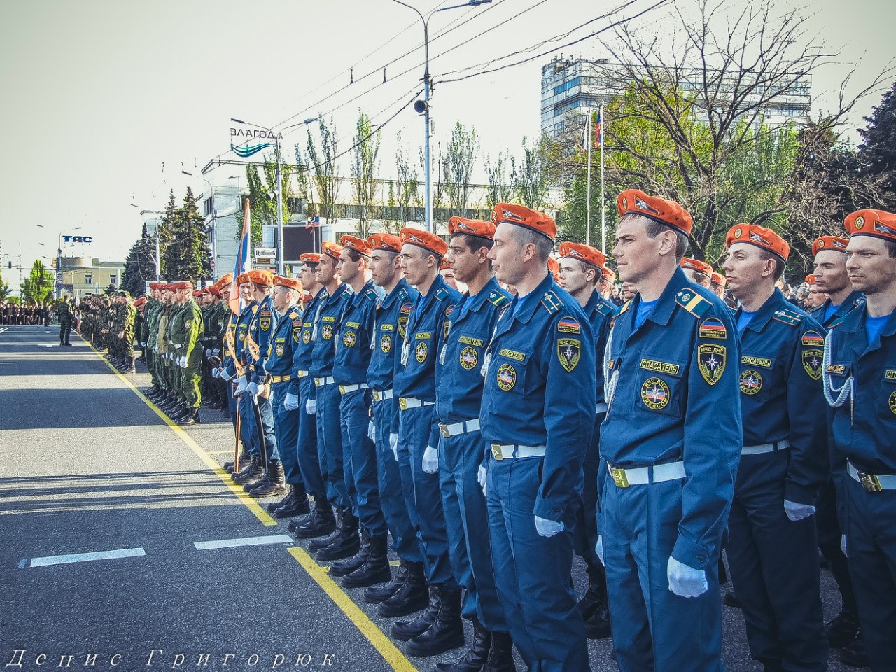 Фото- видеорепортаж с подготовки к Параду Победы в Донецке Фото- видеорепортаж с подготовки к Параду Победы в Донецке