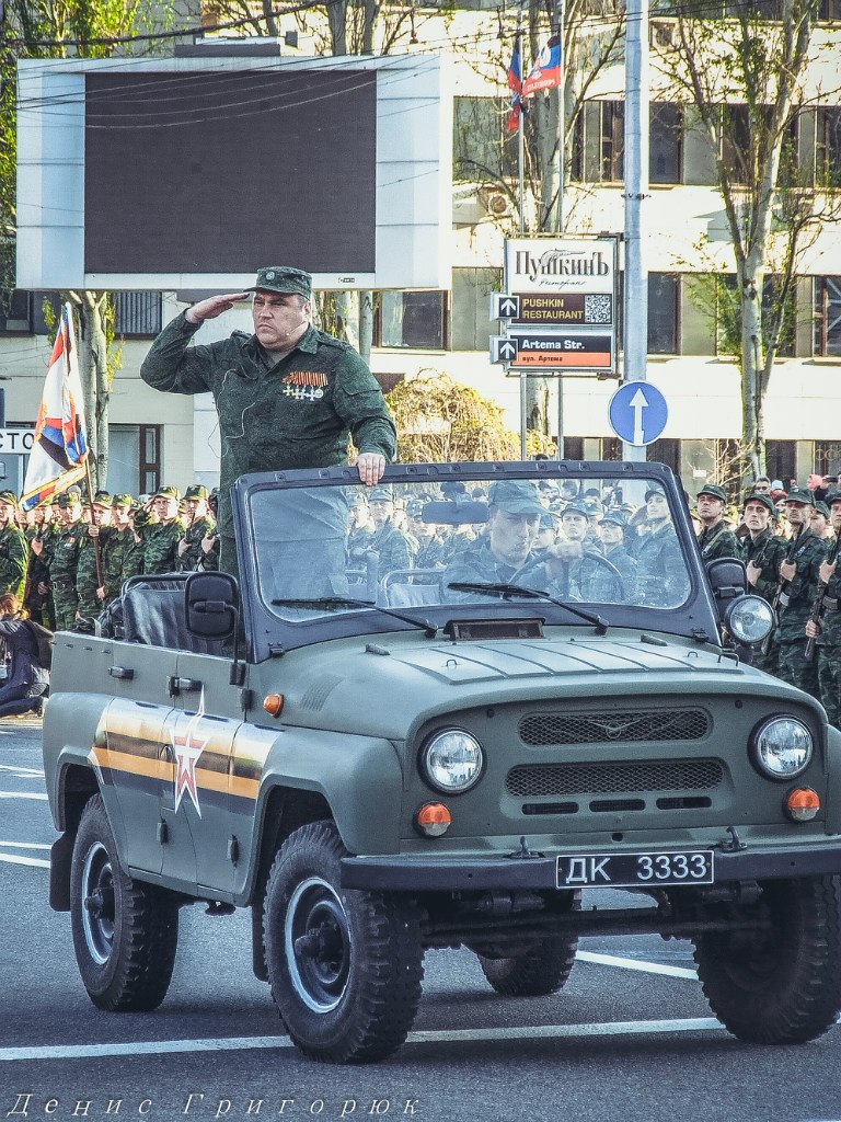 Фото- видеорепортаж с подготовки к Параду Победы в Донецке Фото- видеорепортаж с подготовки к Параду Победы в Донецке