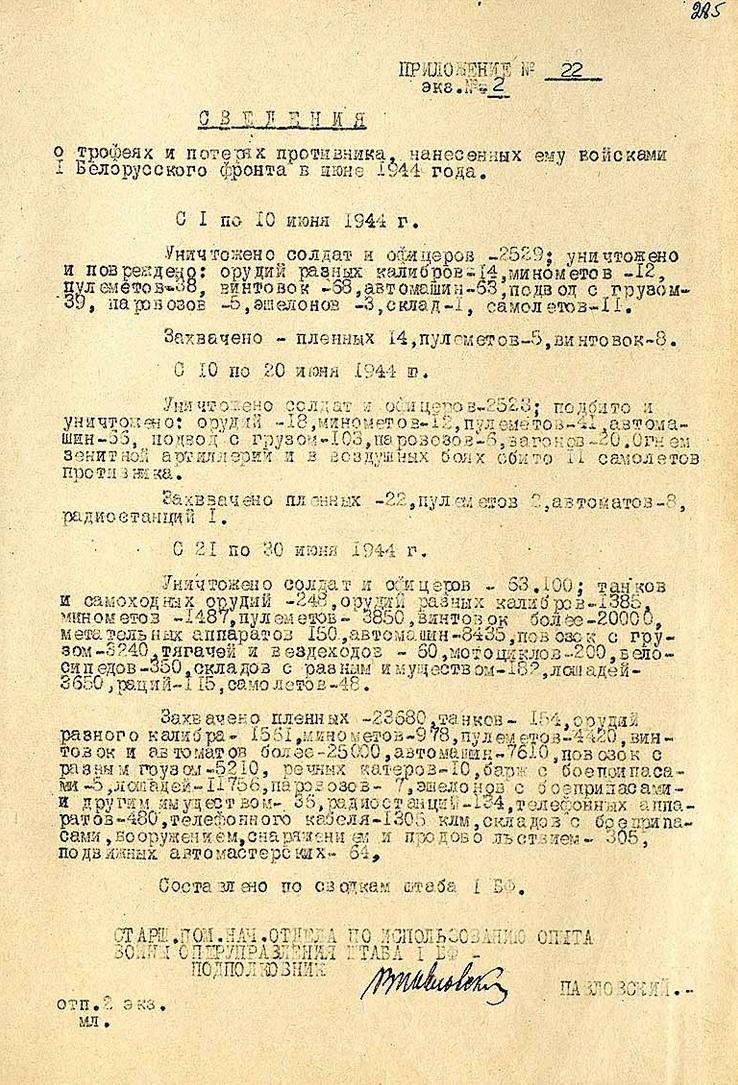 Минобороны РФ впервые представило архивные документы об освобождении Белоруссии Минобороны РФ впервые представило архивные документы об освобождении Белоруссии