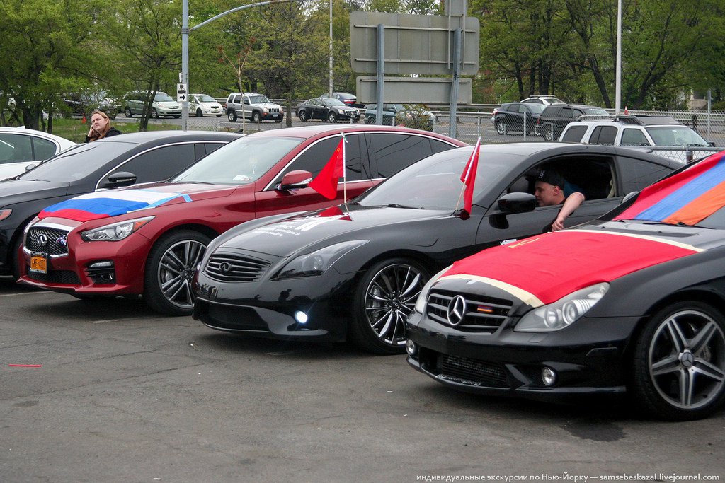 Как на Брайтоне прошел автопробег посвященный Дню Победы и чем все кончилось Как на Брайтоне прошел автопробег посвященный Дню Победы и чем все кончилось