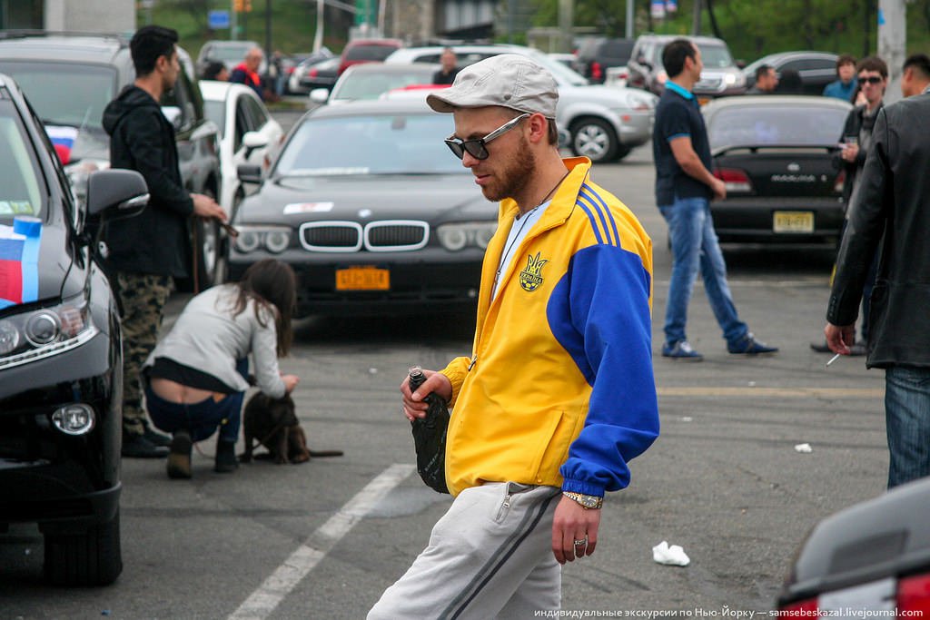 Как на Брайтоне прошел автопробег посвященный Дню Победы и чем все кончилось Как на Брайтоне прошел автопробег посвященный Дню Победы и чем все кончилось