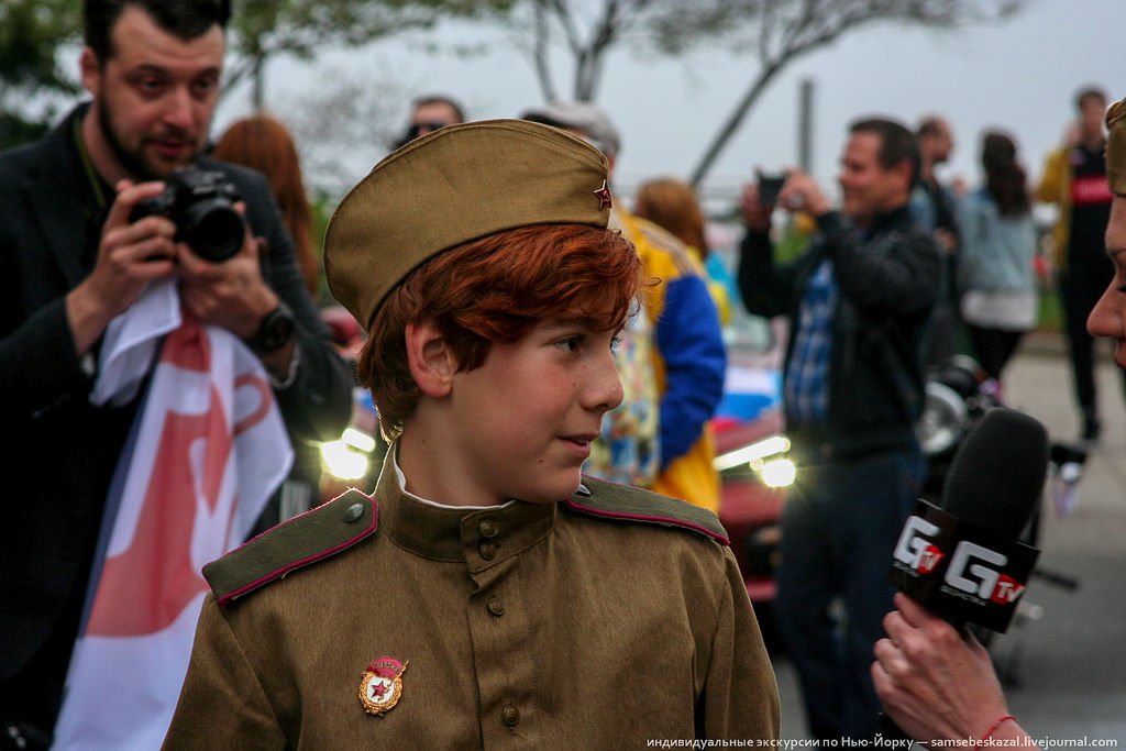 Как на Брайтоне прошел автопробег посвященный Дню Победы и чем все кончилось Как на Брайтоне прошел автопробег посвященный Дню Победы и чем все кончилось