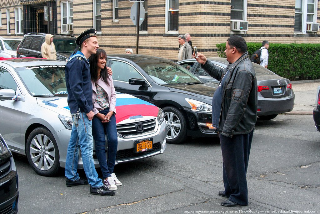 Как на Брайтоне прошел автопробег посвященный Дню Победы и чем все кончилось Как на Брайтоне прошел автопробег посвященный Дню Победы и чем все кончилось