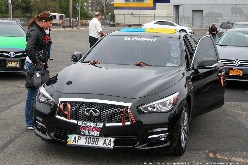 Как на Брайтоне прошел автопробег посвященный Дню Победы и чем все кончилось Как на Брайтоне прошел автопробег посвященный Дню Победы и чем все кончилось