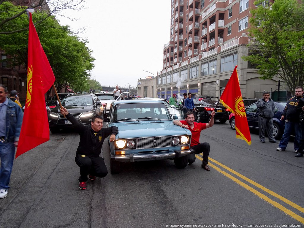 Как на Брайтоне прошел автопробег посвященный Дню Победы и чем все кончилось Как на Брайтоне прошел автопробег посвященный Дню Победы и чем все кончилось