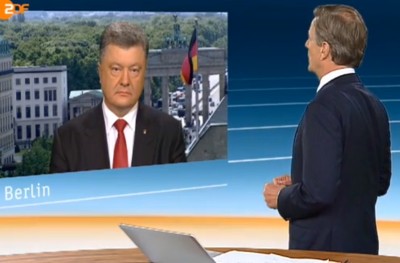 "Не читайте российских газет!" У Порошенко отшибло память на немецком телевидении "Не читайте российских газет!" У Порошенко отшибло память на немецком телевидении