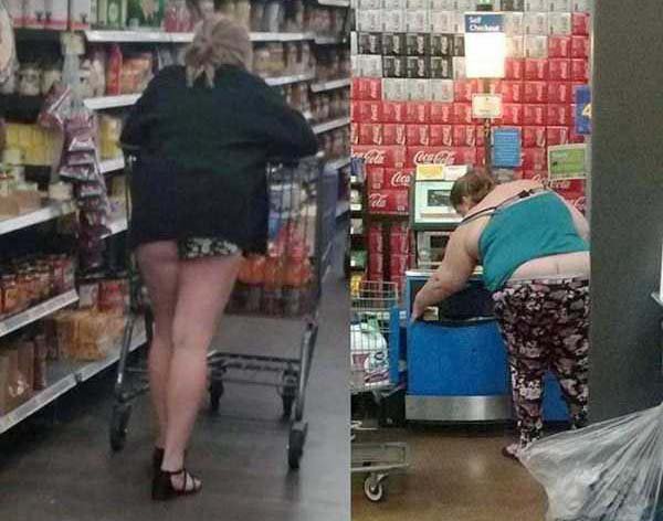 Сумасшедшие покупатели в Walmart