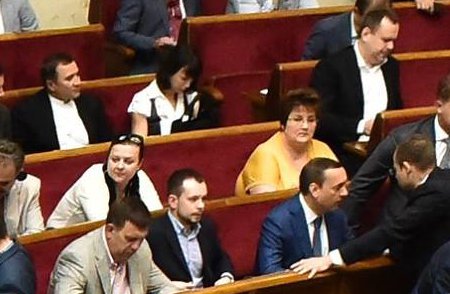 Татьяну Чорновол поймали на кнопкодавстве