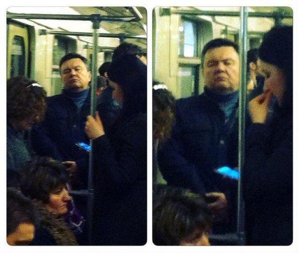 Кого только в метро не увидишь! Кого только в метро не увидишь!