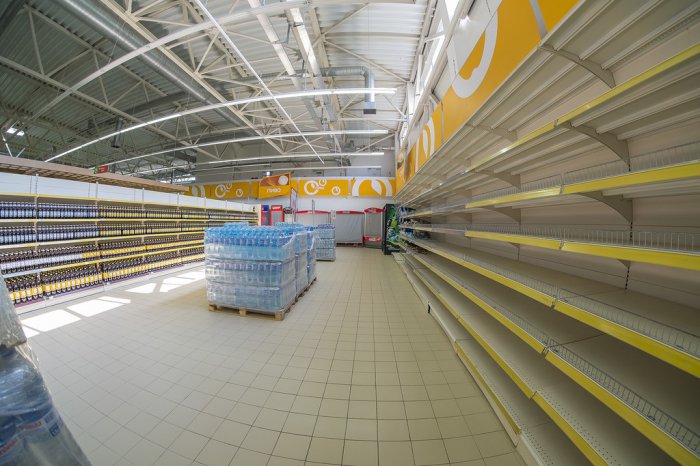 Пустые прилавки в Крыму... Пустые прилавки в Крыму...