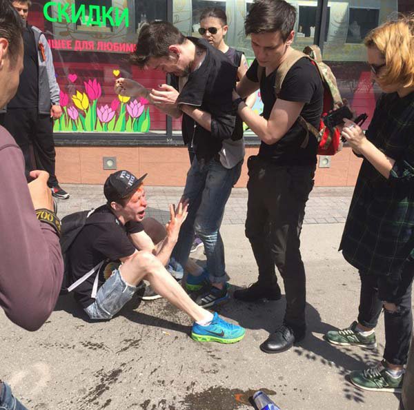 Как сегодня в Москве гей-парад проходил, точнее не прошел