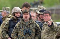 Турчинов недоволен темпами строительства несокрушимых бастионов