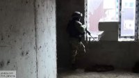 Силовики штурмуют дом с боевиками в Махачкале