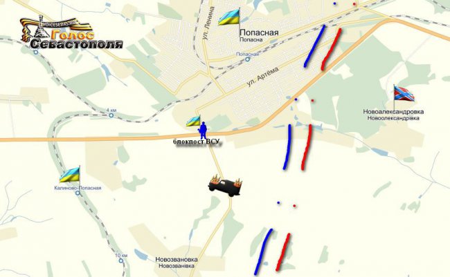 Сводка военных событий в Новороссии за 16-17.05.2015