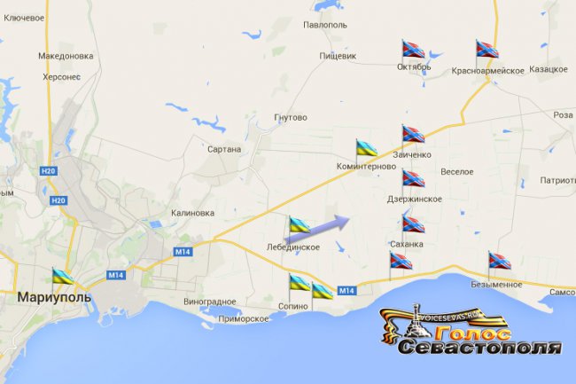 Сводка военных событий в Новороссии за 23-24.05.2015