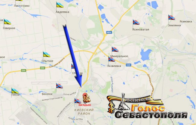 Сводка военных событий в Новороссии за 25.05.2015