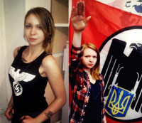 Неонацистка, обвиняемая в убийстве Бузины, перегрызла себе вены