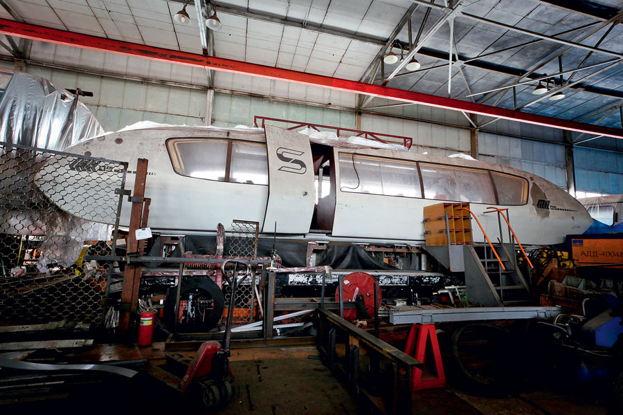 Советский маглев: 25 лет под целлофаном Советский маглев: 25 лет под целлофаном