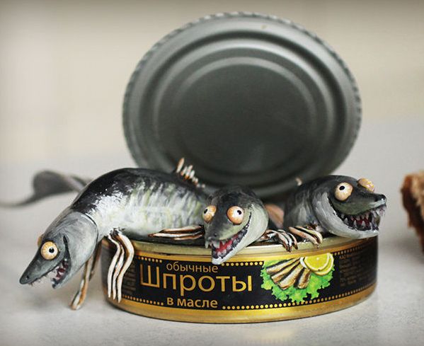 Сказка о латвийской шпротине. Очень страшная Сказка о латвийской шпротине. Очень страшная