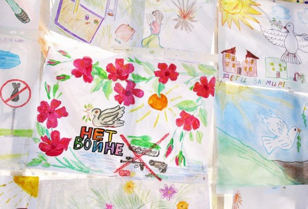 Фестиваль граффити в Луганске: тема "Мир" Фестиваль граффити в Луганске: тема "Мир"