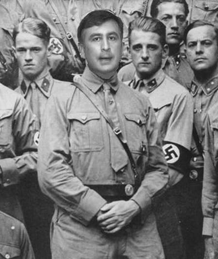 Саакашвили создал отряд СС в Одессе Саакашвили создал отряд СС в Одессе